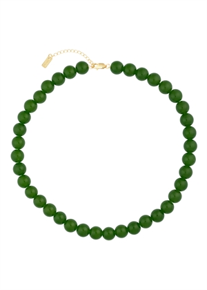 Candy Coral Lucid Green M necklace Dark Green Gilded House Of Vincent 